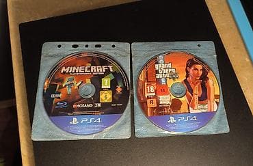 ps5 controller: Обмен или продажа. Игры на дисках Minecraft и GTA 5 для playstation 4 — 1