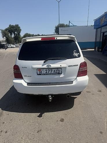 Унаа сатуу: Toyota Highlander: 2003 г., 3 л, Автомат, Газ, Кроссовер — 4