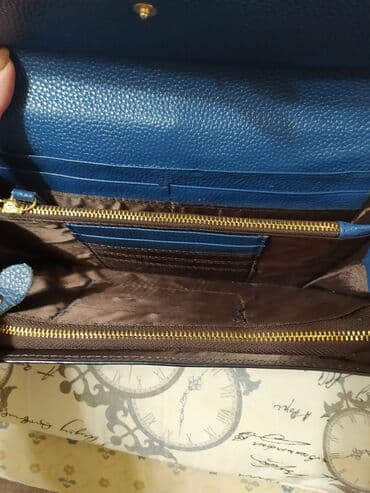 сумка для документов: Продаю шикарный кожаный клатч -кошелек-сумочка,шикарный — 9