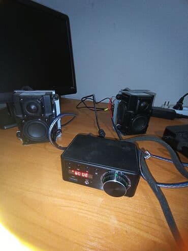 усилитель с колонкой: Новый, Домашний, 50 Вт, Класс: A, Каналов: 2 — 5