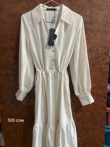прокат мужских костюмов [возьми на прокат] бишкек фото: Подборка женской одежды: 1) Платье ROZA, молочного цвета - Длина — 1