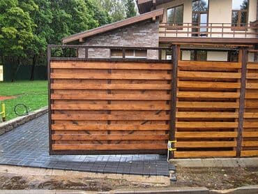 ворота рольставни: Распашные ворота от производителя. Изготавливаем надежные — 9