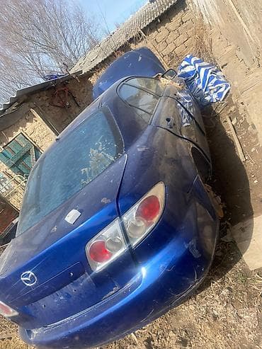 разбор мазда: Mazda 6 (GG) седан, синий цвет, на разбор. Комплектация и что видно — 3