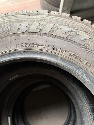 19580r15: Шины 195 / 80 / R 15, Зима, Б/у, Комплект, Легкий коммерческий транспорт (C/LT), Япония, Bridgestone — 3