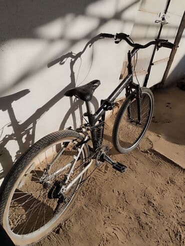 электронная велик: Горный велосипед с амортизацией - Рама стальная, двухподвес: передняя — 2