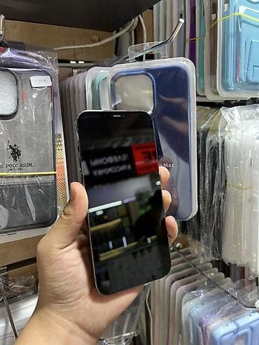 iphone 12 pro макс: IPhone 12 Pro Max, 128 ГБ, Графит, 84 % — 2