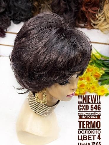 мужской парик: Аксессуар для волос, Парик, Женские — 7