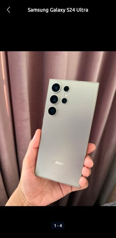 11 ультра: Samsung Galaxy S24 Ultra, түсү - Боз — 3