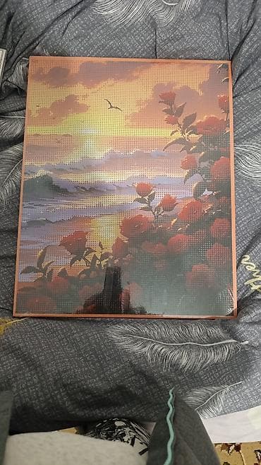 Картины из алмазной мозаики (диамантик-арт) 1500 за готовую картину