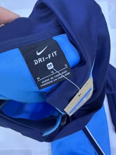 mango: Мужской спортивный костюм, M, Nike, Новый, цвет - Синий, Самовывоз — 2