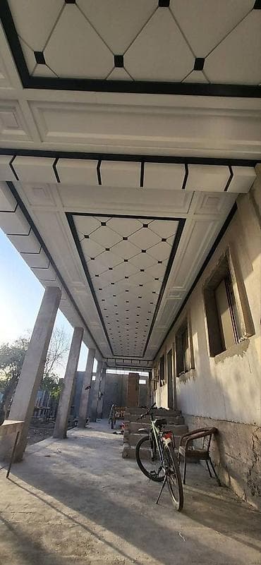 металлический лист: Потолки и навесные конструкции «туникафонд хизмати бардиґни жасаймиз» — 4