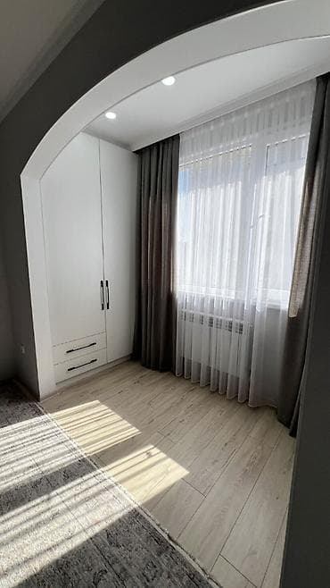 2 комнаты, 67 м², Тунгуч мкр 107 серия, 6 этаж, Евроремонт — 2