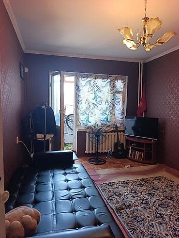 8: 1 комната, 40 м², Аламедин-1 мкр 105 серия, 8 этаж, Свежий ремонт — 1