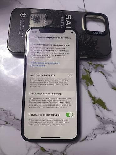vivo 23: IPhone 12 Pro, Новый, 128 ГБ, Графит, Чехол, 74 % — 4