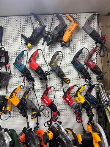 страителный инструменты: Перфоратор, Crown, Makita, Bosch, Новый, Самовывоз, Бесплатная доставка, Платная доставка — 17