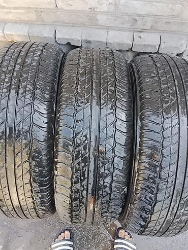 зимняя резина 26565 r17: Шины 265 / 65 / R 17, Лето, Б/у, Комплект, Внедорожные (АТ/МТ), Япония, Dunlop — 2