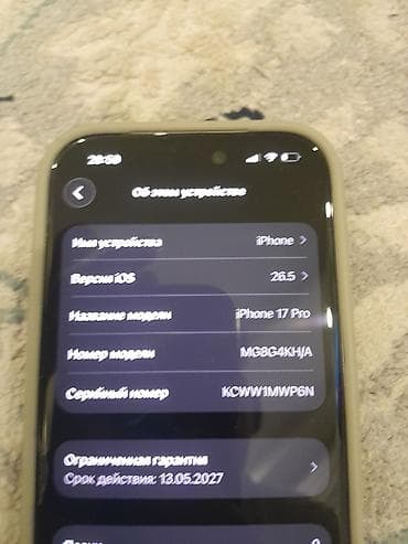 IPhone 17 Pro, 256 ГБ, Чехол