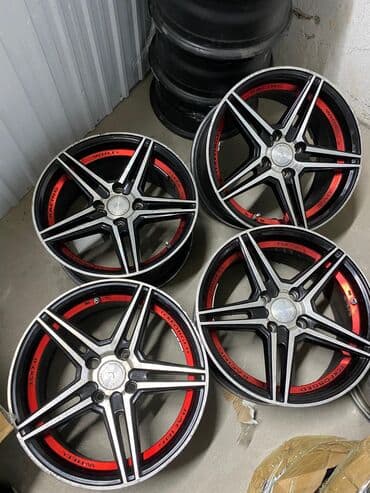 диски и шины на ваз: Диски R 14 Vossen, Комплект, отверстий - 4, Б/у — 9