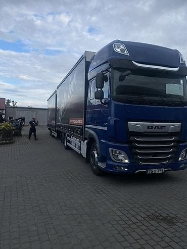 Тягач, DAF, Тентованный