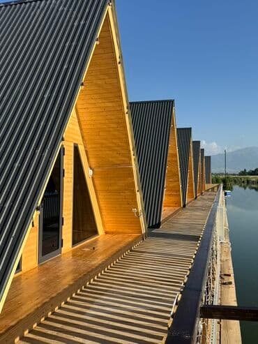 продаю дом в кок жар: 50 кв. м, 1 бөлмө, Жылытылган, Евроремонт, Кондиционер — 4