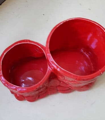 Вазочка небольшая,керамика,как новая