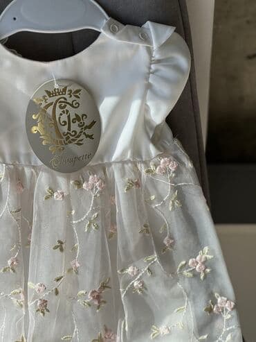 платье дордой: Детское платье, цвет - Белый, Новый — 6