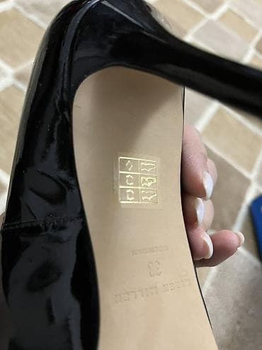 коженные: Туфли-лодочки Karen Millen - Классическая пара в черном цвете — 3