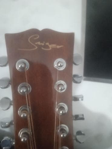 гитара баткен: Двенадцатиструнная акустическая гитара Sniger M-12K-50 - Формат — 4