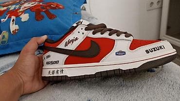 Мужские кроссовки, 38, Nike, Новый, цвет - Красный