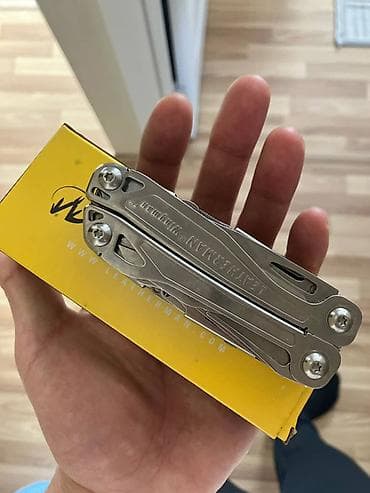 канцелярский нож: Мультитул Leatherman Wingman, сталь нержавеющая, складной Сделано в — 1