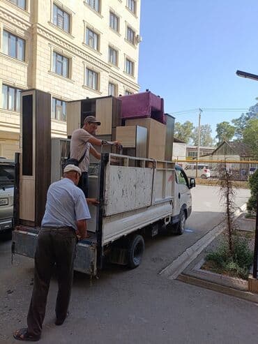 перевозка домашних вещей из бишкека в россию: Фура, Переезд, перевозка мебели, По городу, с грузчиком — 1