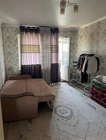 binar: 1 комната, 36 м², Кок-Жар мкр 106 серия, 5 этаж, Евроремонт — 1
