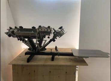 оборудование для печати: ✅Станок для шелкографии. 1 станция 4 цвета. С микроприводами19000с — 3