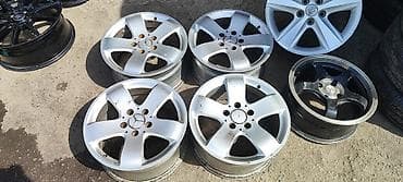 Куйма Дисктер R 16 Mercedes-Benz, Комплект, тешиктери - 5, Колдонулган