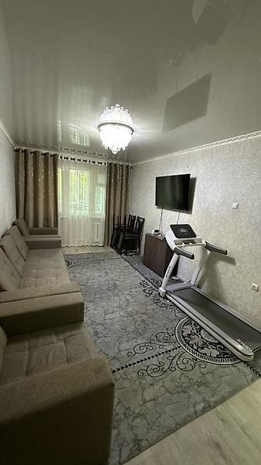 койбагарова: 3 комнаты, 59 м², 104 серия, 1 этаж, Старый ремонт — 7