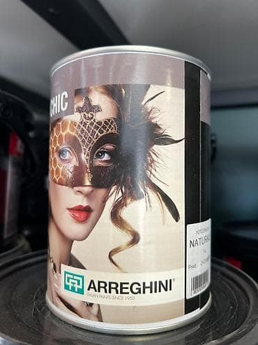 Эмаль: Краска Arreghini Natural Chic в металлической банке объемом 1 литр — 1