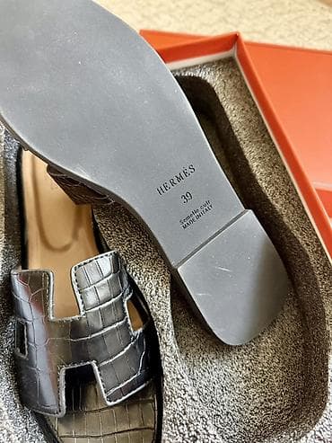 асикс оригинал: Женские шлёпанцы Hermes Paris Оригинал, абсолютно новые 🔥 Размер 39 — 5