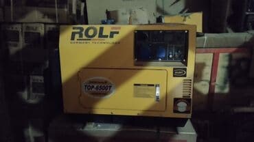 запчасти на генераторы: Дизельный генератор Рольф 6500 3 фаскаа 1 год гарантии сервисное — 1