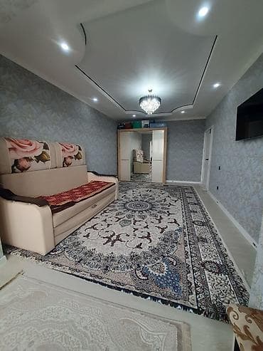 сдам квартиру в бишкеке без посредников 2021: 1 комната, 45 м², 106 серия улучшенная, 8 этаж, Евроремонт — 6