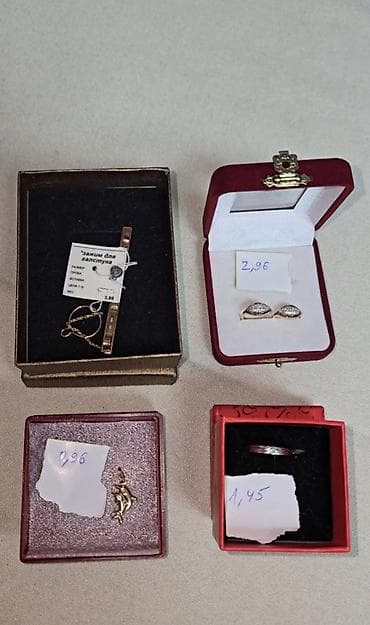 casio retro: Золото 585 новое, Италия, Турция, Россия тех лет. ЗАЖИМ для галстука — 1