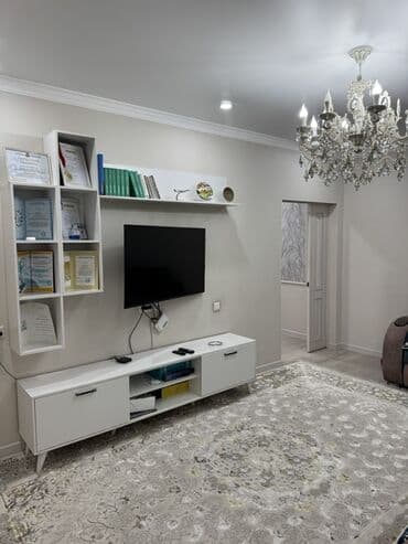 рахманалиева динара: 1 комната, 56 м², 106 серия улучшенная, 2 этаж, Евроремонт — 3