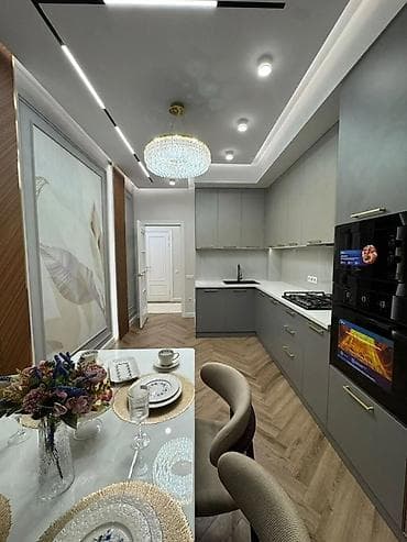 3: 3 комнаты, 96 м², Асанбай мкр Элитка, 10 этаж, Дизайнерский ремонт — 7