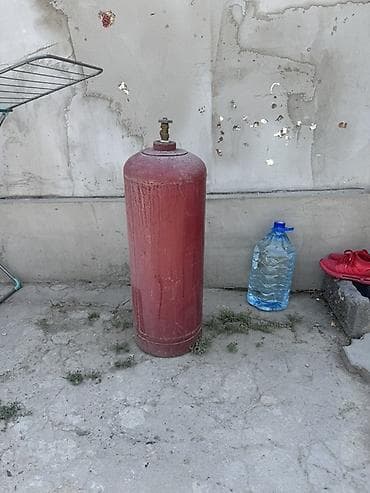 бутан: Баллон газовый пропановый (красный, стальной) - Тип: стальной баллон — 2
