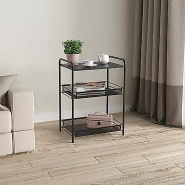 cloth hanger: Этажерка Ладья 33С, 2 корзины + полка, 45 x 30 x 61 см, Преимущества — 1