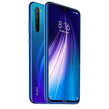 redmi note 7: Redmi, Redmi Note 8, Б/у, 64 ГБ, цвет - Синий, 2 SIM — 4