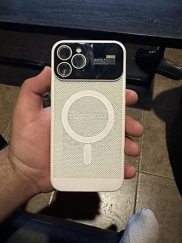 IPhone 12 Pro Max, Б/у, 128 ГБ, Белый, Чехол, 81 %