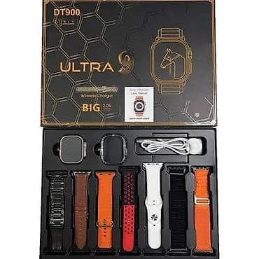 Apple Watch: Продаю/ОБМЕНЯЮ Смарт Часы DT900 Ultra 9 Семь в Одном состояние часов — 1