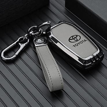 чехол виш: Чехол-брелок для ключа Toyota с ремешком - Совместимость: электронные — 1