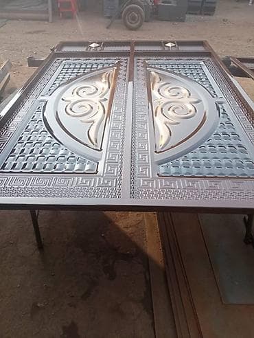 Распашные ворота: Металлические ворота и калитки премиум‑класса - Материал: сталь с — 9