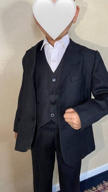 строгие мужские костюмы: 🕴 Детский костюм-тройка — стиль с первых шагов! 👔 В комплект входит — 2